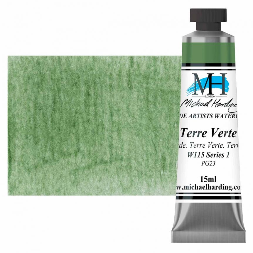 Michael Harding Watercolor - Terre Verte, 15ml Tube
