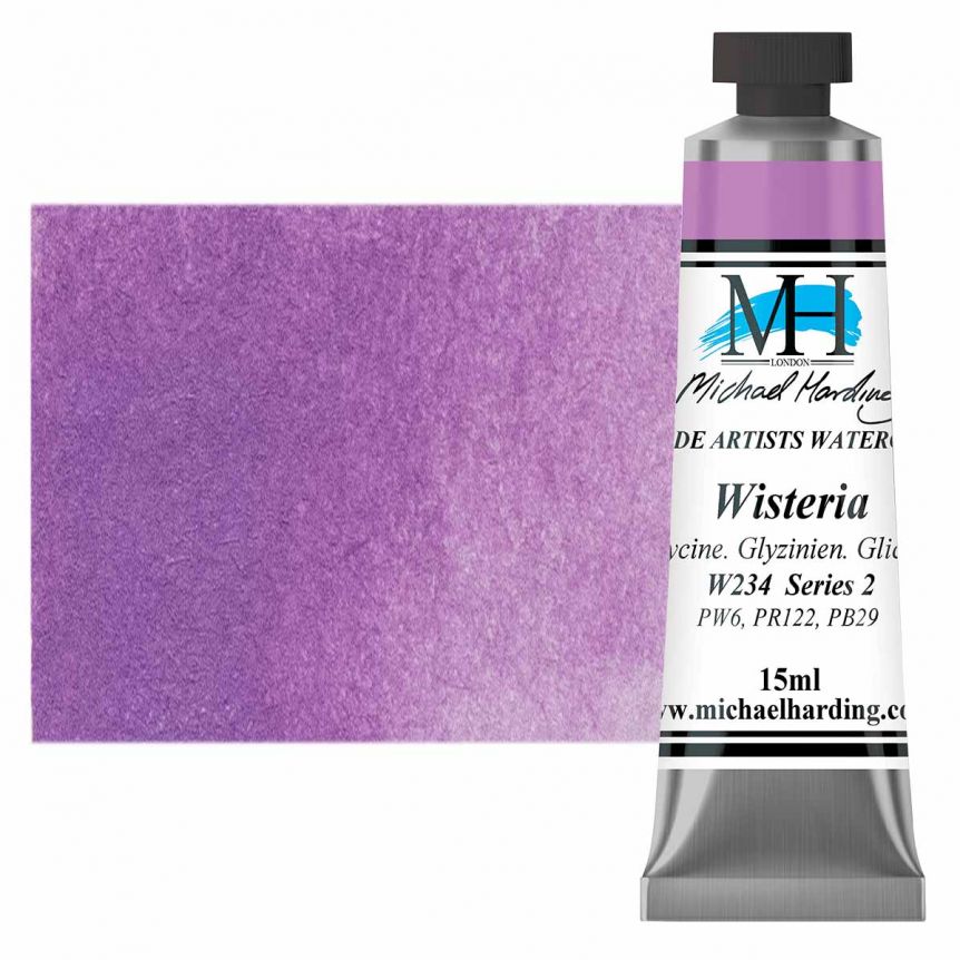 Michael Harding Watercolor - Wisteria, 15ml Tube