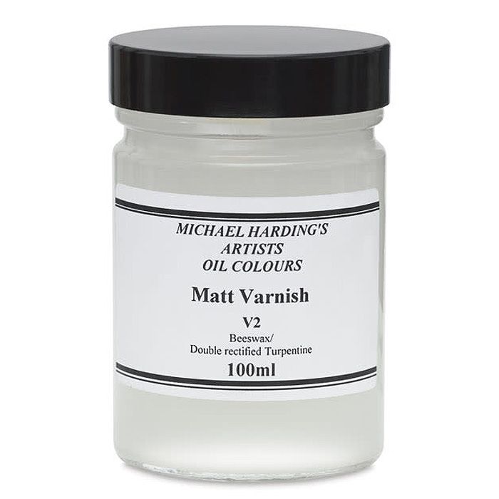 Michael Harding, V2 Matt Varnish Medium, 100ml Jar