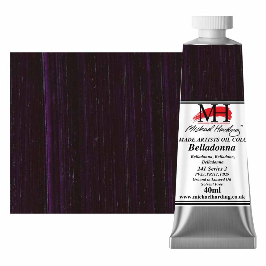 Michael Harding Oil Color - Belladonna, 40ml Tube