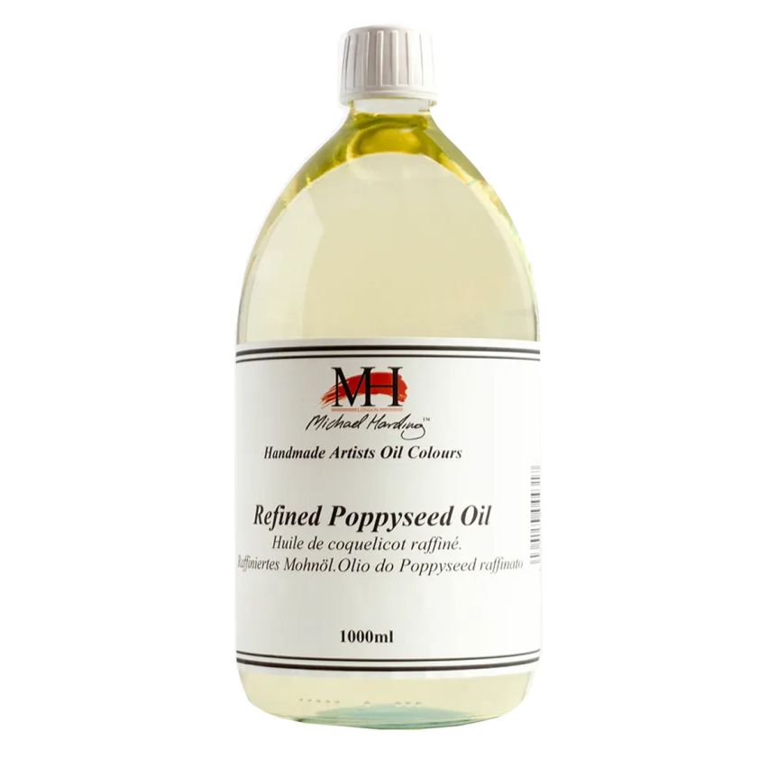 Michael Harding Refined Poppyseed Oil Medium, 1 Liter