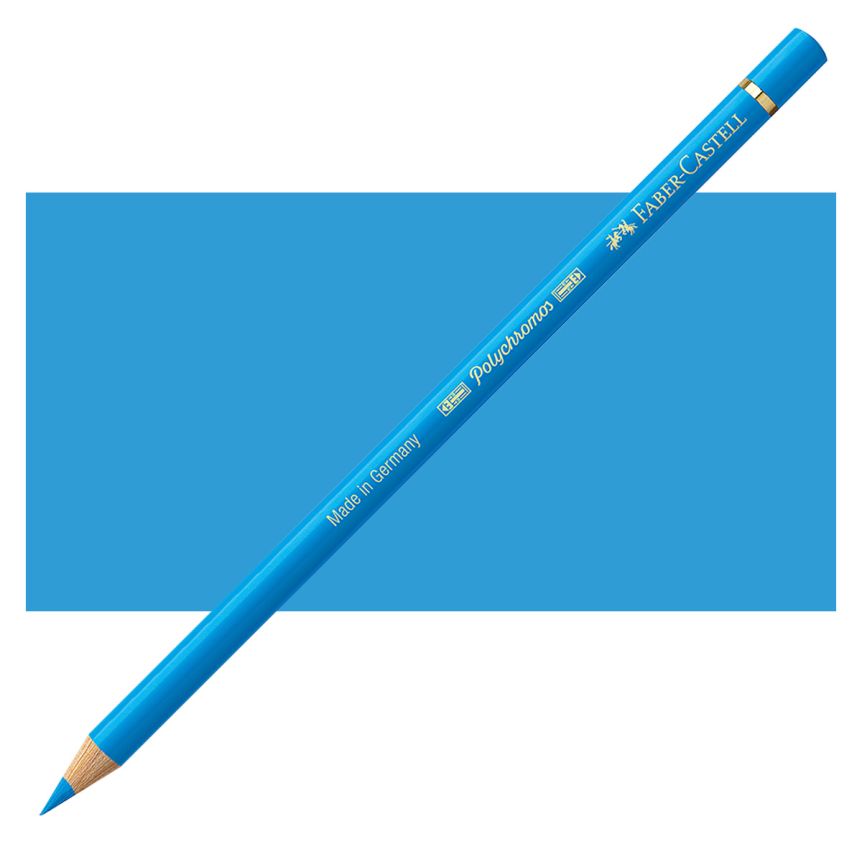 Faber-Castell Polychromos Pencil, No. 152 - Middle Phthalo Blue
