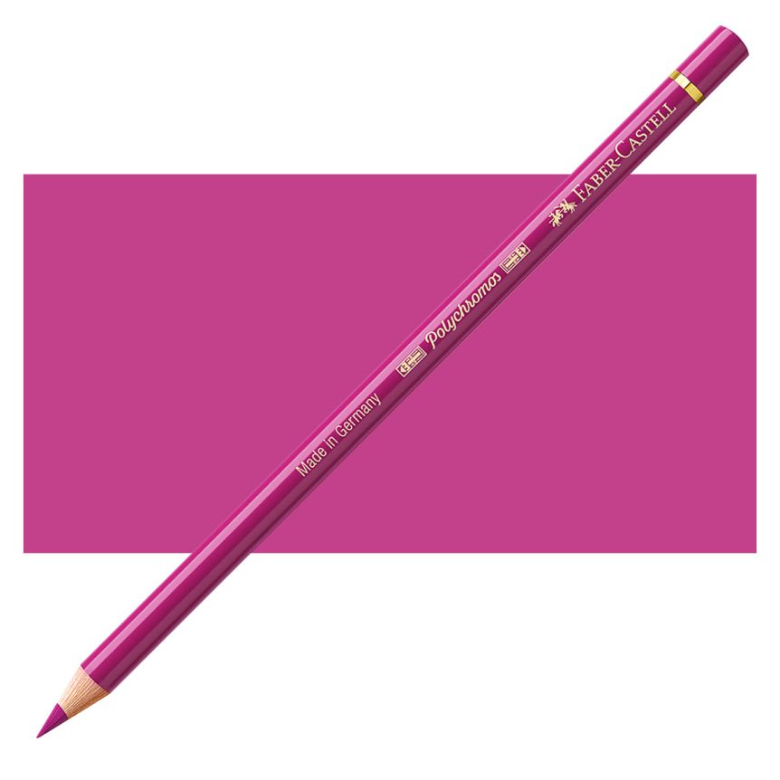 Faber-Castell Polychromos Pencil, No. 125 - Middle Purple Pink