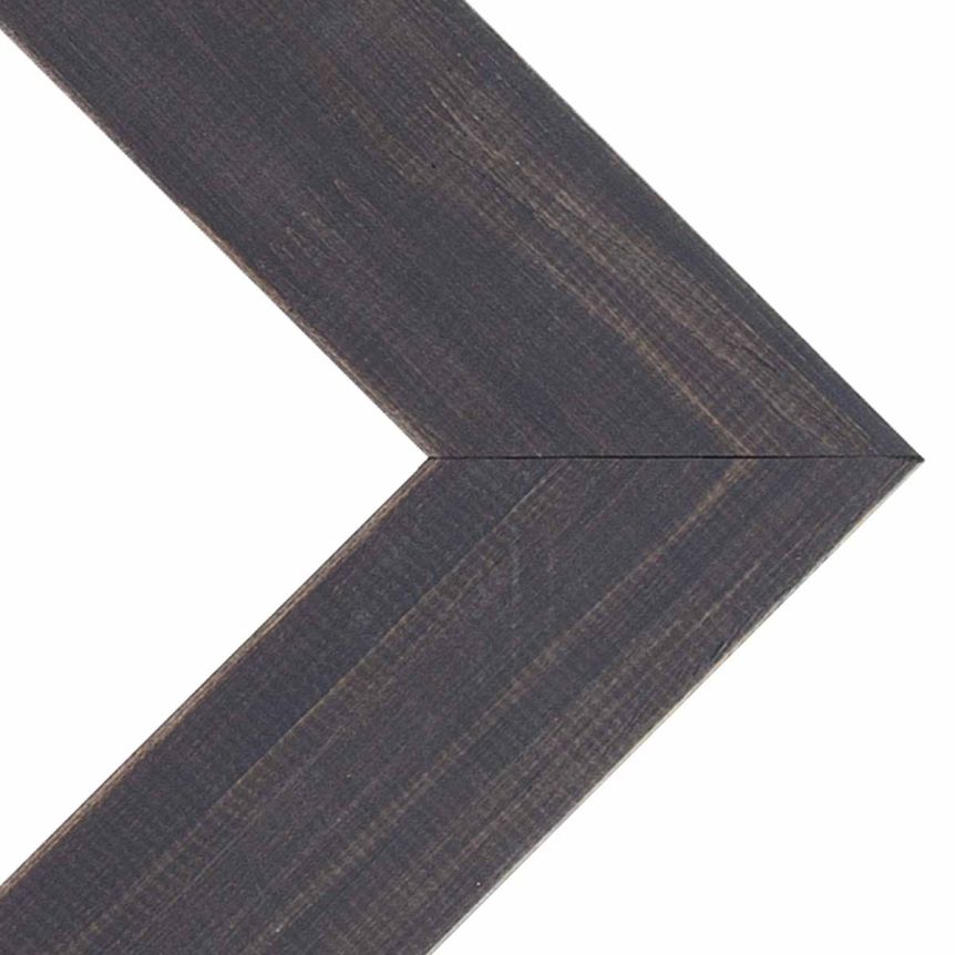 Country Chic 2-1/2" Wood Frame - Weathered Blue w/ Acrylic Glazing and Cardboard Backing 16"x20"