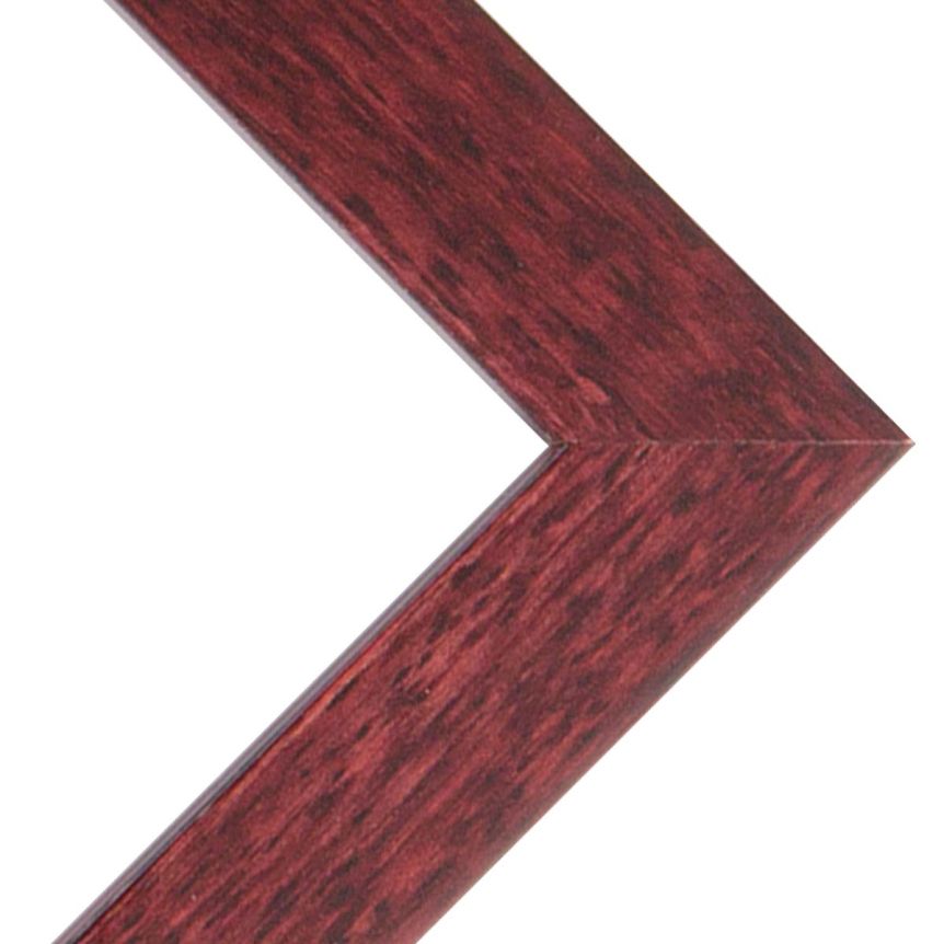 Denver Wood Frame - Mahogany w/ Acrylic Glazing and Cardboard Backing 11"x17"