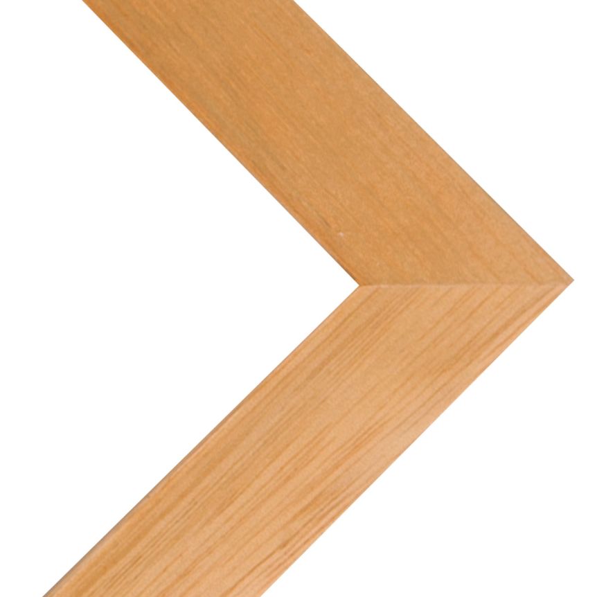 Denver Wood Frame - Natural w/ Acrylic Glazing and Cardboard Backing 12"x16"