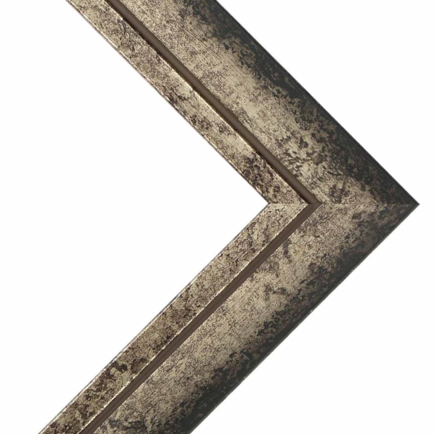 Millbrook Collection - Renewal Core - Silver Mine Frame w/ Acrylic Glazing and Cardboard Backing 14"x18"