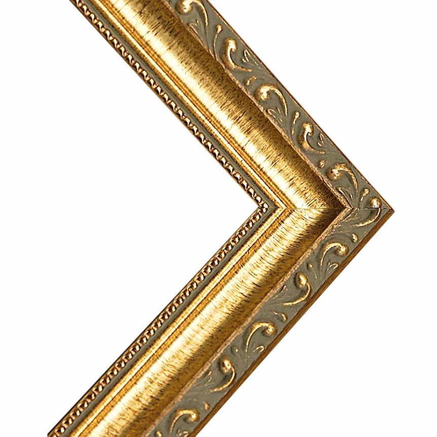 Lincoln Gold Wood Frame w/ Acrylic Glazing and Cardboard Backing 8x10"