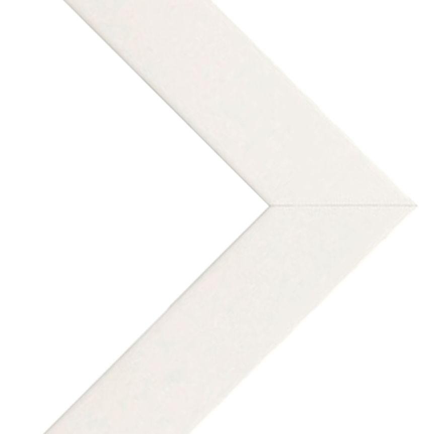 Millbrook Collection - Prague White Frame w/ Acrylic Glazing and Cardboard Backing 20" x 24"