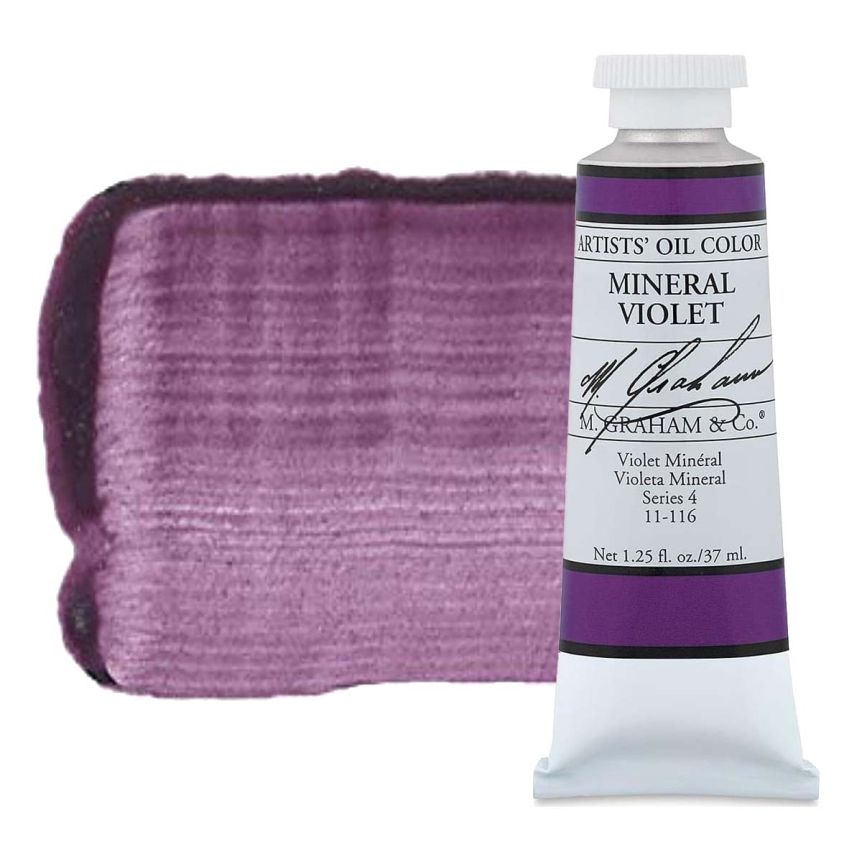 M. Graham Artist Oil Color 37ml - Mineral Violet