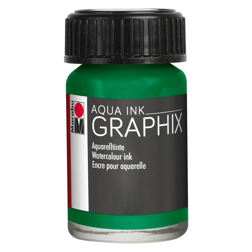 Marabu Graphix Aqua Ink - Mint (153), 15ml