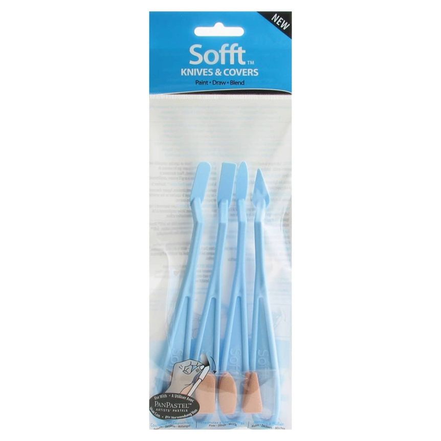 Sofft Pack of 4 Knives with 8 Covers