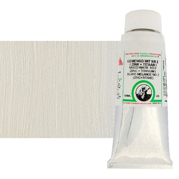 Old Holland Classic Oil Color - Mixed White, 125 Tube