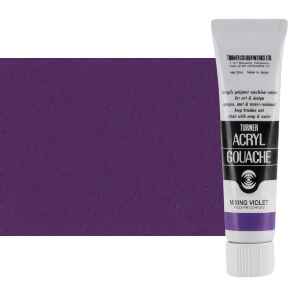 Turner Artist Acryl Gouache - Mixing Violet, 20ml