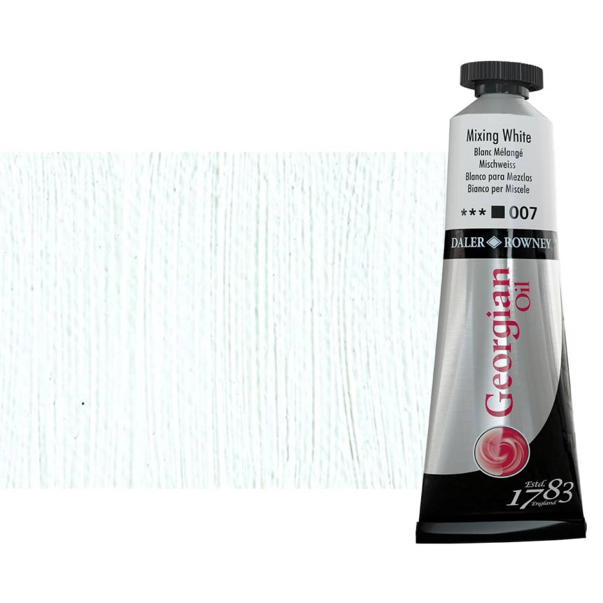 Daler-Rowney Georgian Oil Color 38ml Tube - Mixing White