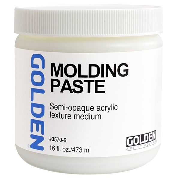 GOLDEN Regular Molding Paste 16 oz Jar