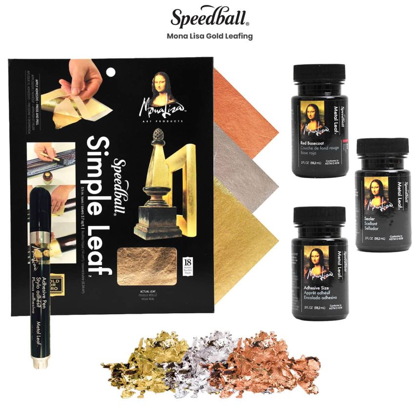 Speedball Mona Lisa Gold Leafing