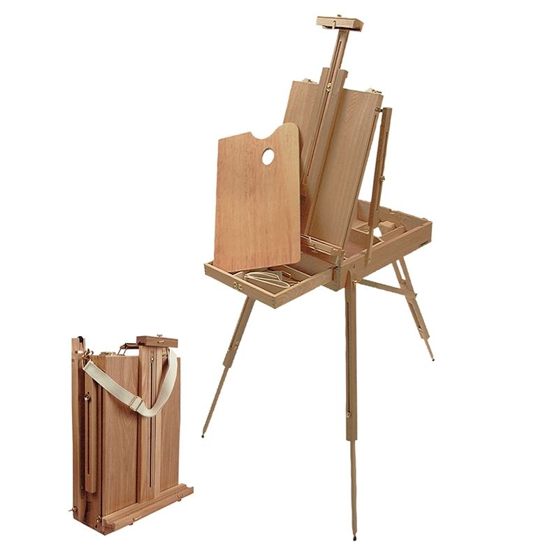 Easel Art Set W/Easy To Store Bag-Watercolor