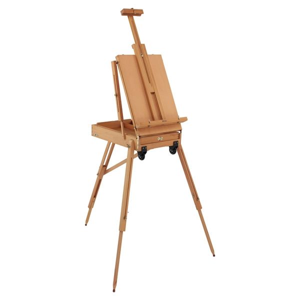 Traveling Monet French Easel w/ Wheels