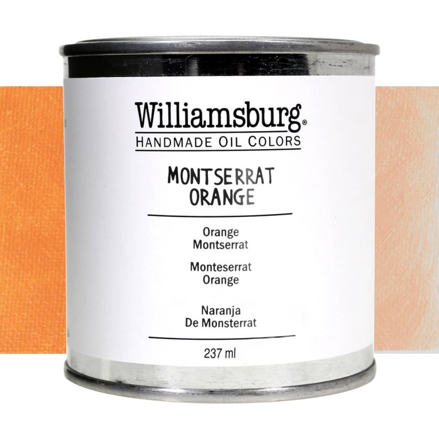 Williamsburg Oil Color 237 ml Can Montserrat Orange