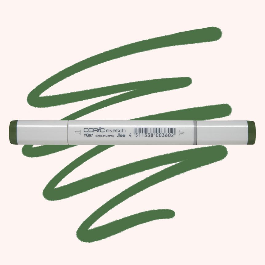 COPIC Sketch Marker YG67 - Moss