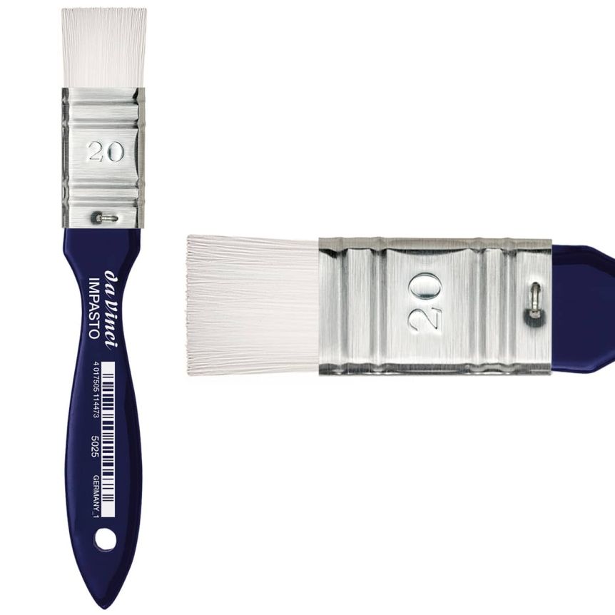 da Vinci Impasto Synthetic Short Handle Brush - Mottler, Size 20 mm