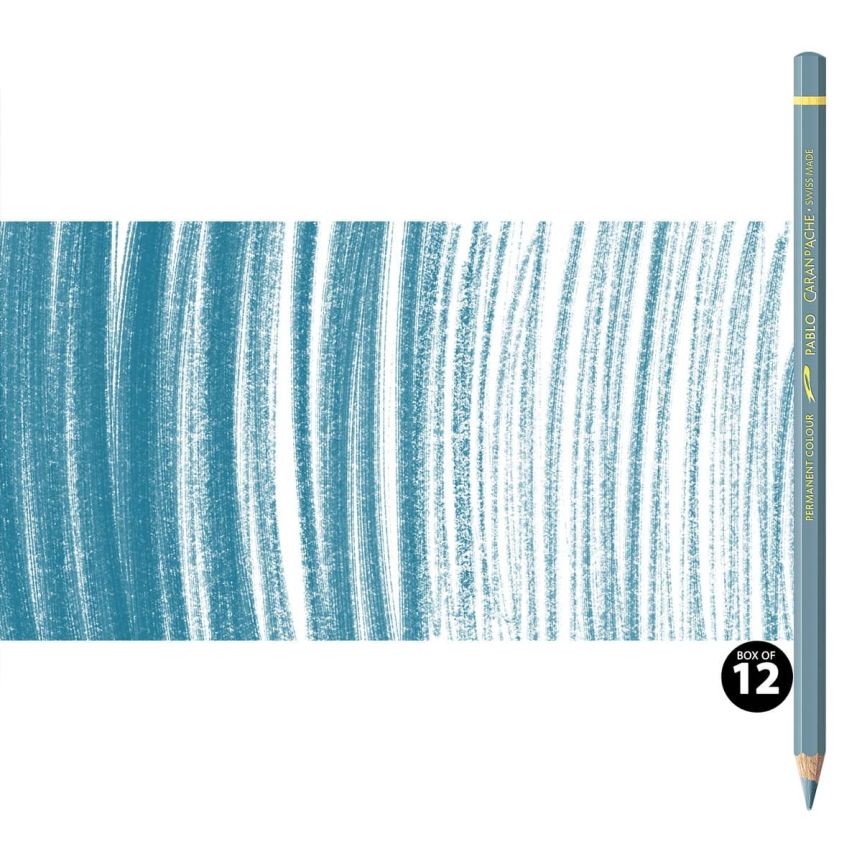 Caran d'Ache Pablo Pencils Set of 12 No. 006 - Mouse Grey