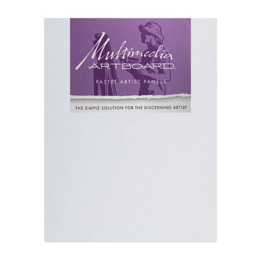 Multimedia Artboard Pastel Panels 16" x 20", White, Pack of 5 Jerry's