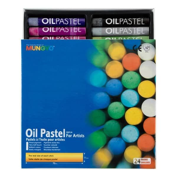 Mungyo Gallery Oil Pastels Cardboard Box Set of 36 Standard - Assorted Colours