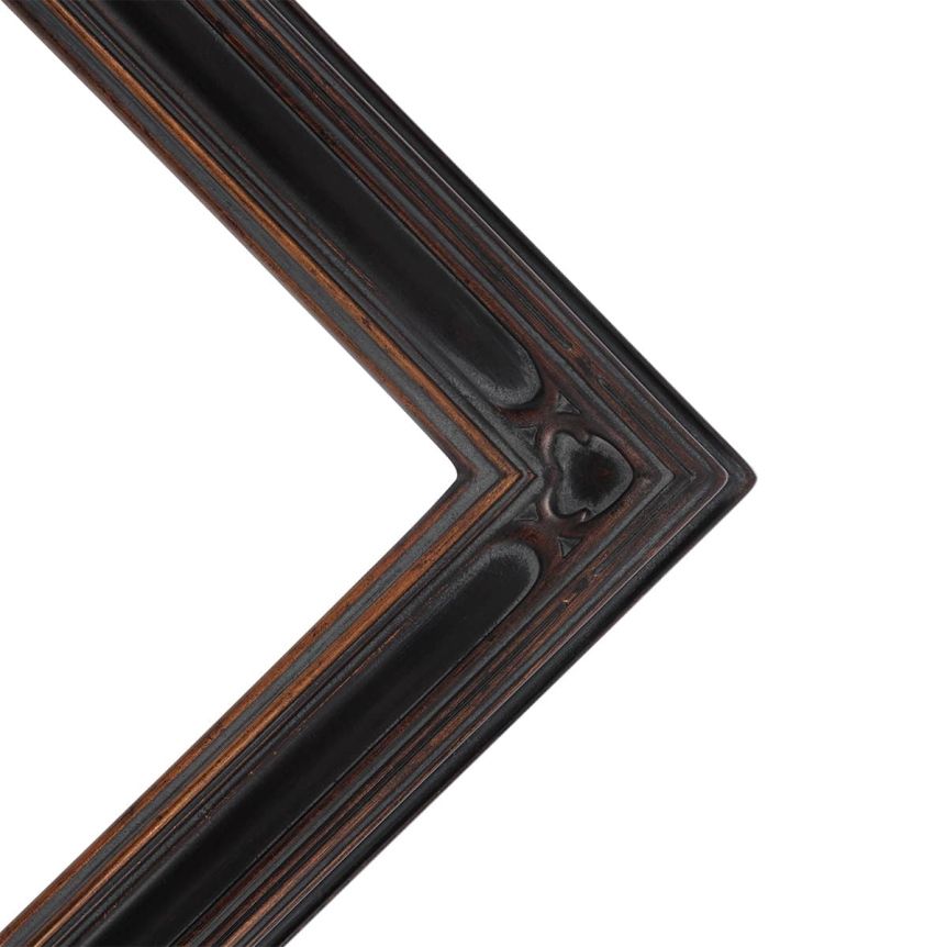 Museum Collection Gothic Frame Black Gold 18x24