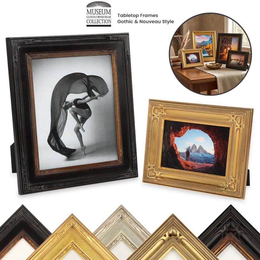 Museum Collection Tabletop Frames