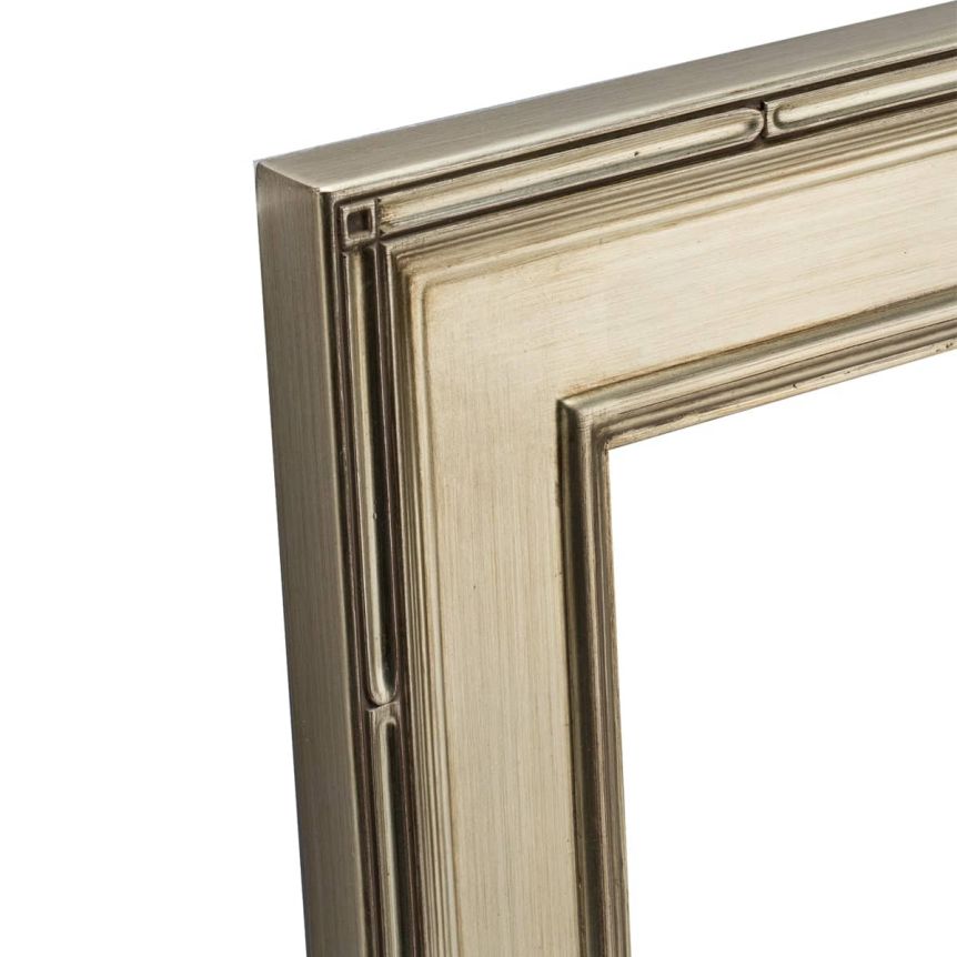 Museum Plein Aire Frame - Warm Silver, 18" x 36"