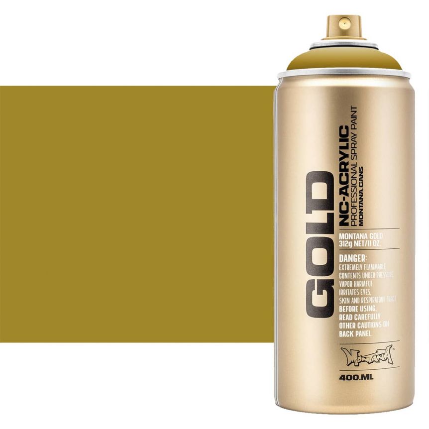 Montana GOLD Acrylic Professional Spray Paint 400 ml - Mustard