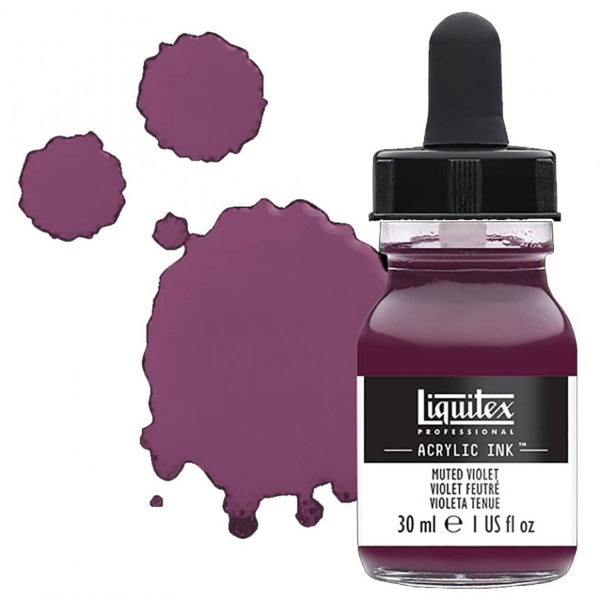 Liquitex Professional Acrylic Ink 30ml Jar - Muted Violet 