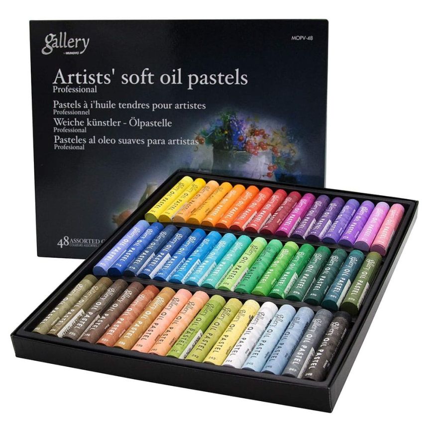 Painting with Mungyo Gallery Soft Oil Pastels, Best Alternative to  Sennelier