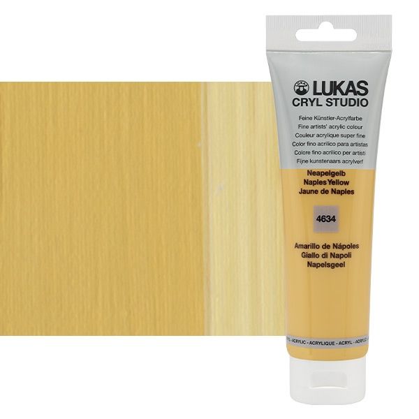 LUKAS CRYL Studio 125 ml Tube - Naples Yellow