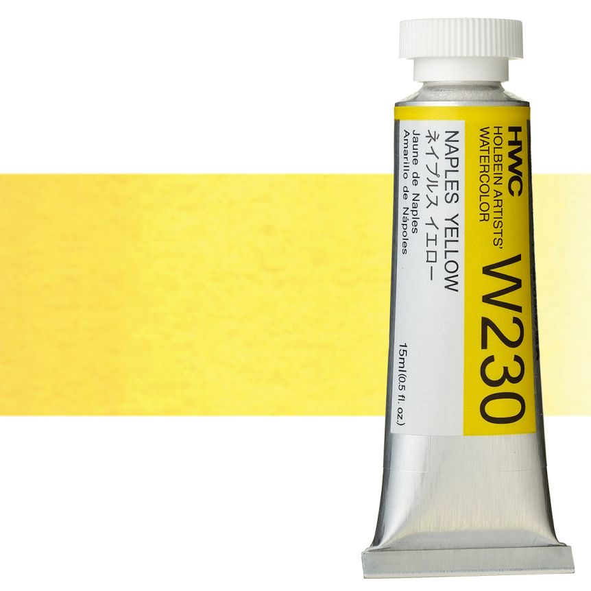 Holbein Artists' Watercolor - Naples Yellow, 15ml