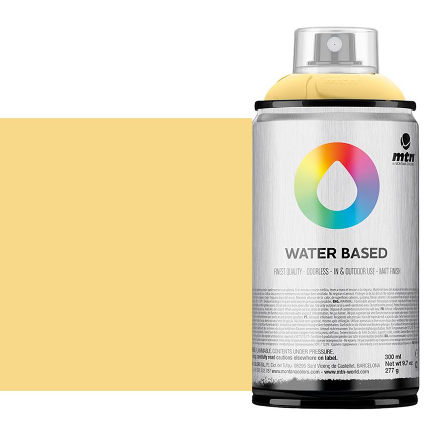 Montana Water Based Spray 300 ml Naples Yellow