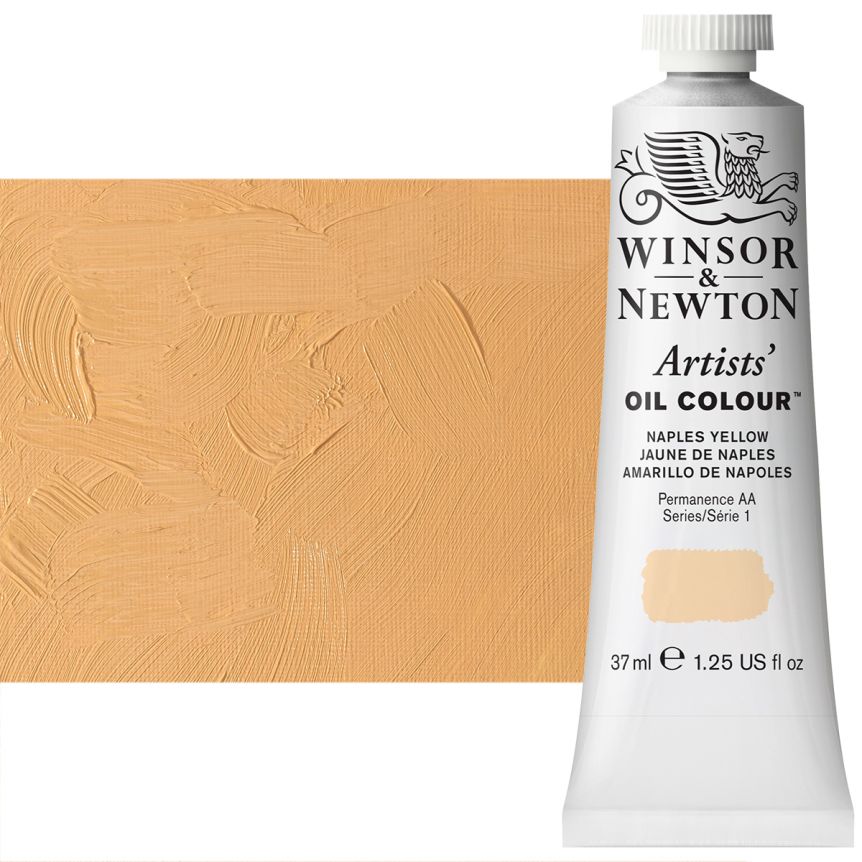 Oil - Naples Yellow, 37ml Tube