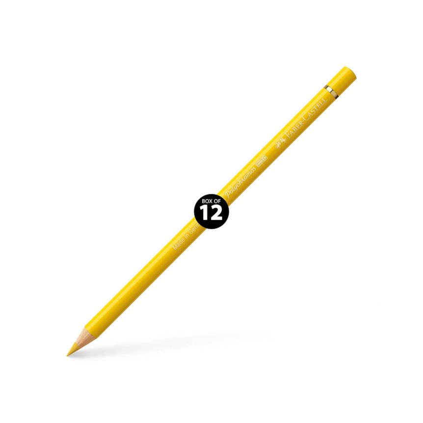 Faber-Castell Polychromos Pencil, No. 185 - Naples Yellow (Box of 12)