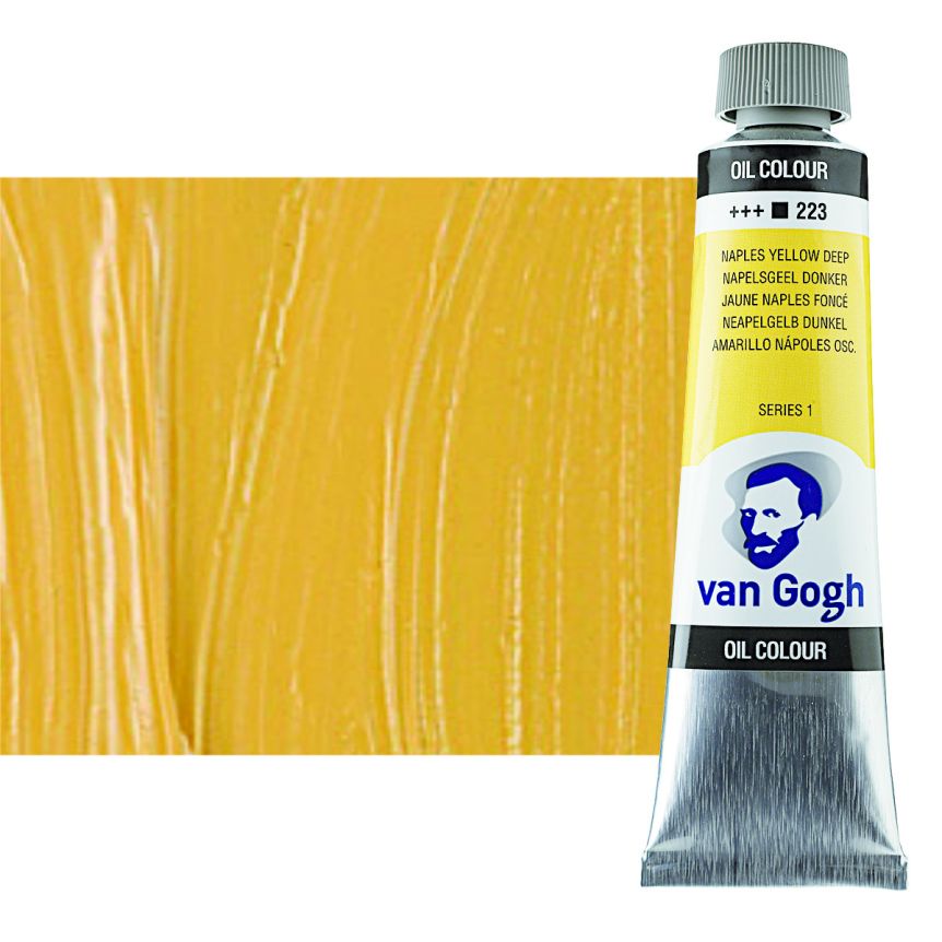 Van Gogh Oil Color, Naples Yellow Deep 40ml Tube