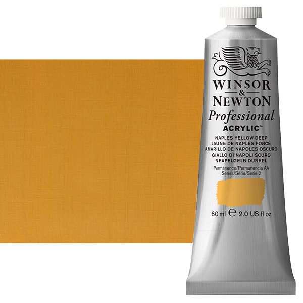 Winsor & Newton Professional Acrylic Naples Yellow Deep 60 ml