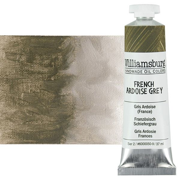 Williamsburg Handmade Oil Paint - French Ardoise Grey, 37ml Tube