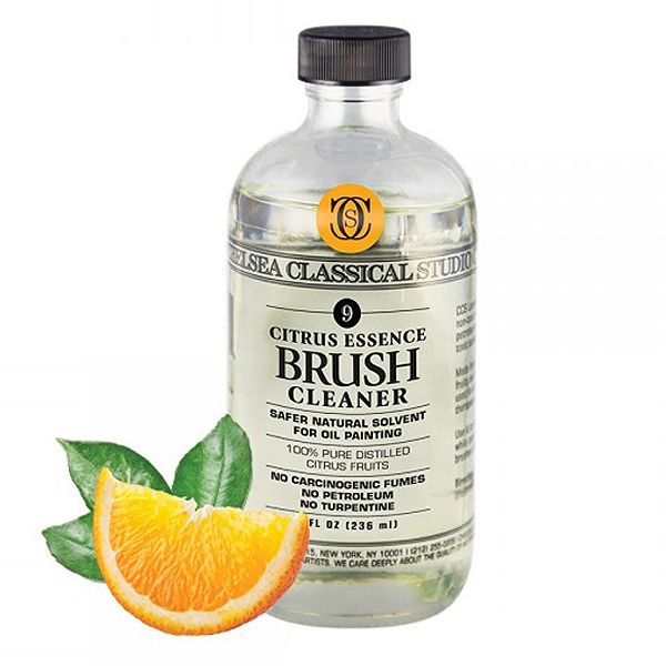 Citrus Essence Non-Toxic Brush Cleaner- Chelsea Classical Studio