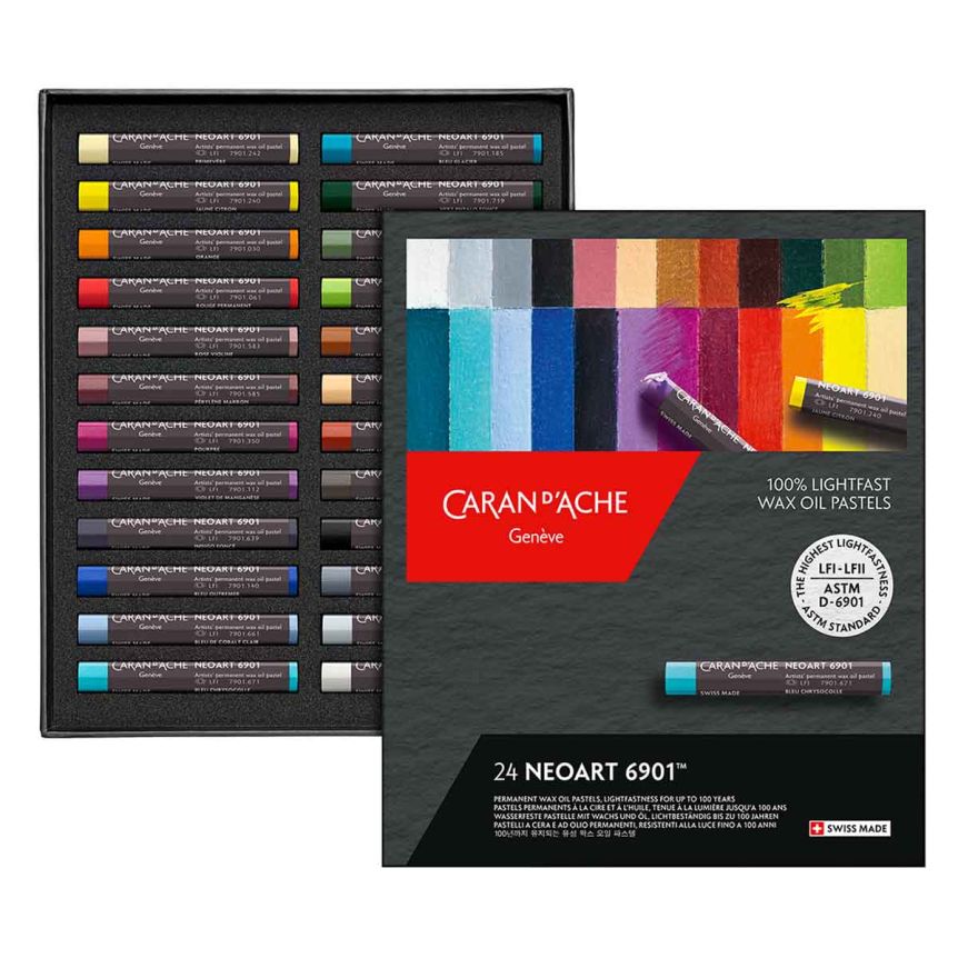 Caran d'Ache NeoArt 6901 Pastels and Sets | Jerry's Artarama
