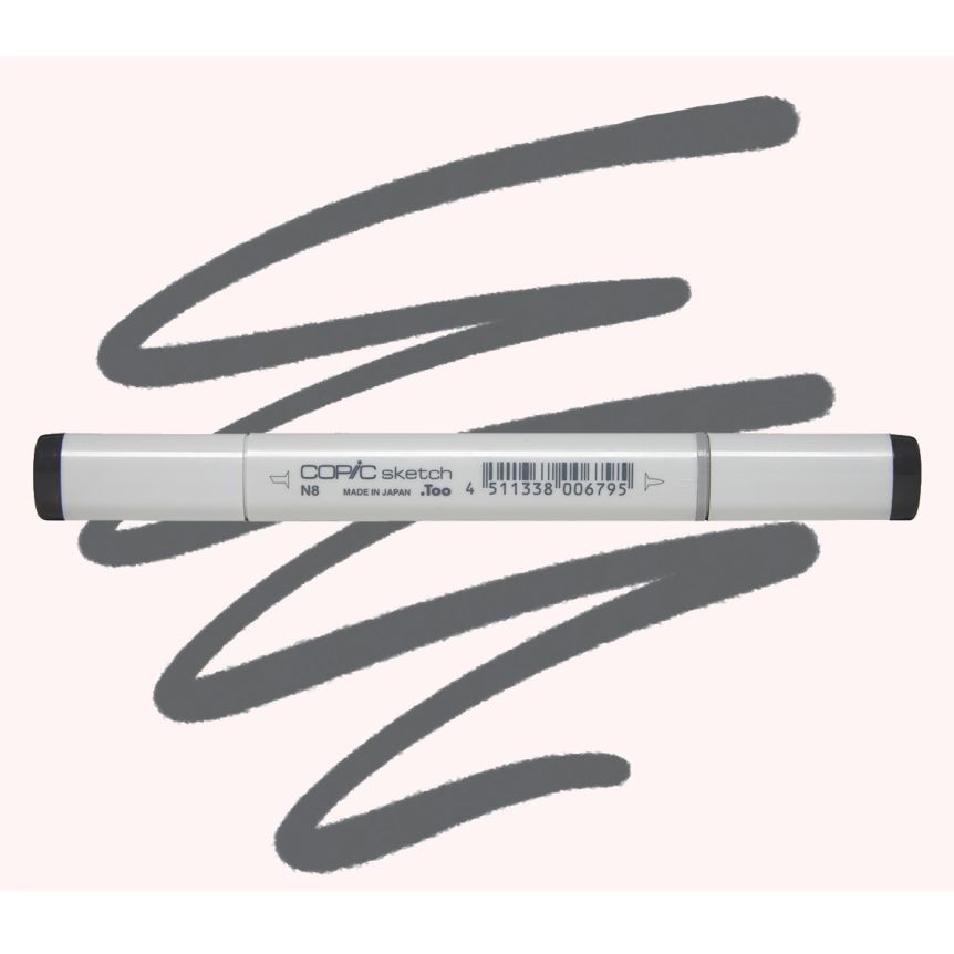 COPIC Sketch Marker N8 - Neutral Gray 8