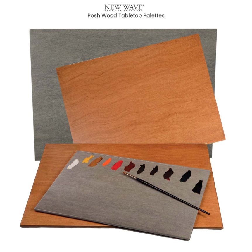 New Wave Posh Wood Tabletop Palettes