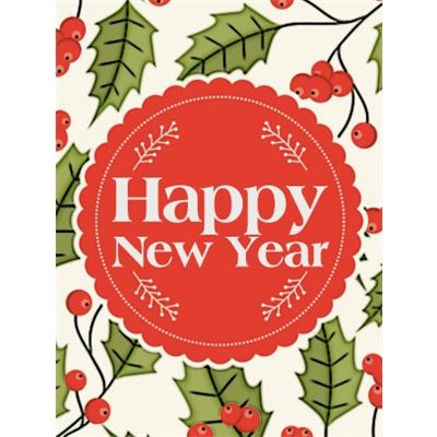 Happy New Year Artist - Electronic Gift Card eGift Card