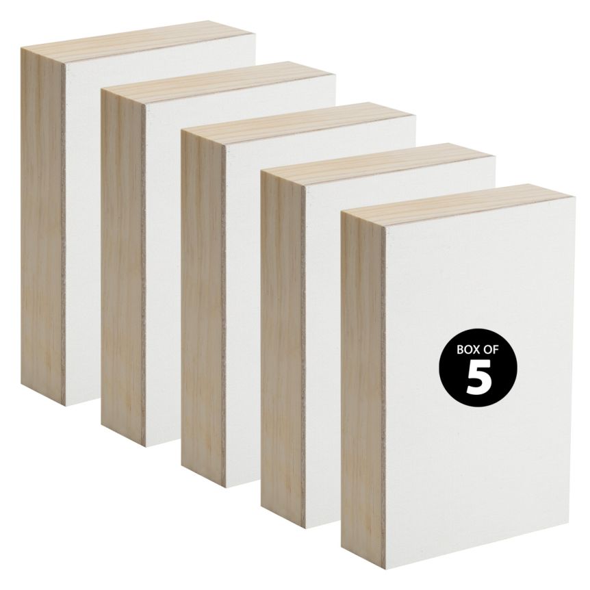 New York Central's Claessens 66 Oil Primed, 1-5/8" Deep Panel Box of 5