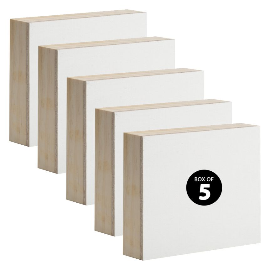 New York Central's Raphael Oil Primed, 7/8" Deep Panel Box of 5